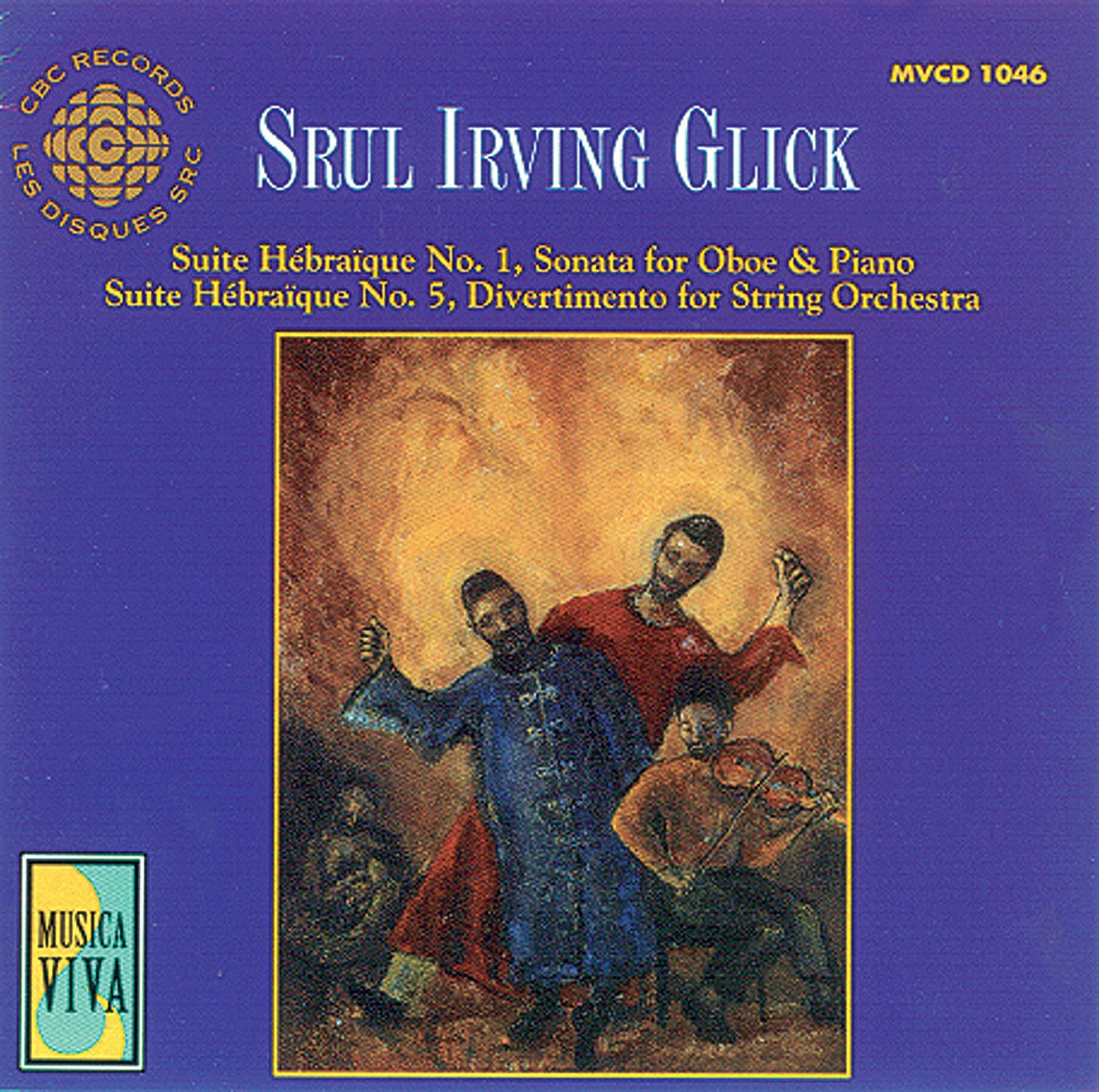 Glick: the Music of Srul Irving Glick by Valerie Tryon, James Campbell, Senia Trubashnik, Suzanne Shulman, Andrew Dawes, Daniel Domb, Brian Law & Thirteen Strings album cover