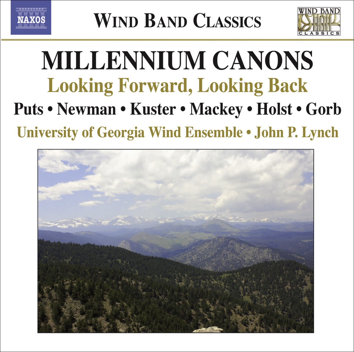Puts: Millennium Canons - Newman: My Hands Are a City - Holst: Hammersmith by John P. Lynch & University of Georgia Wind Ensemble album cover