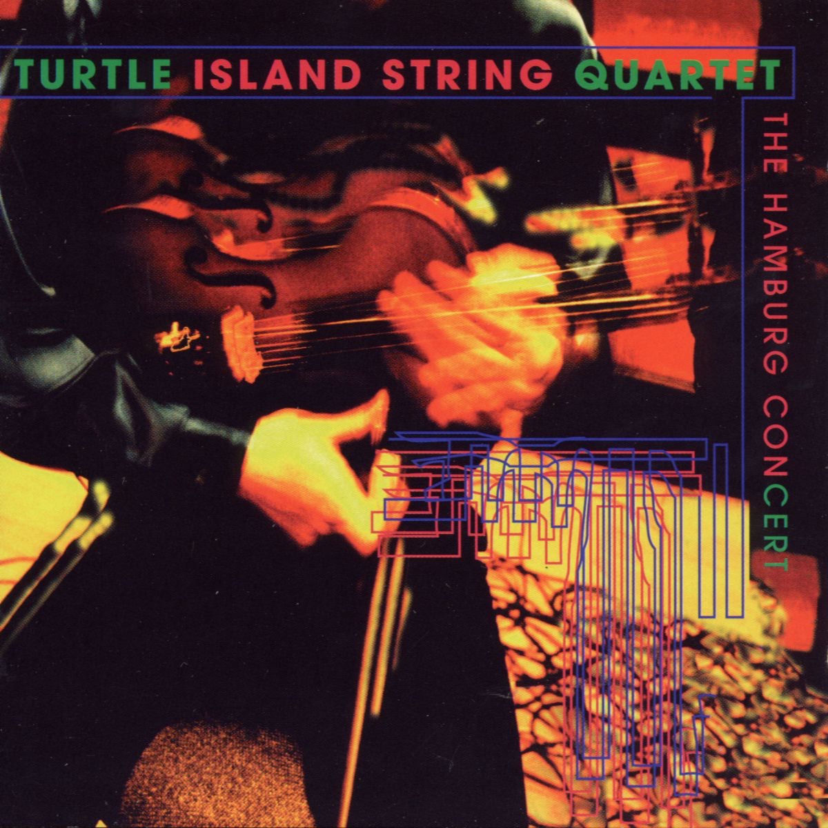 The Hamburg Concert by Turtle Island String Quartett album cover