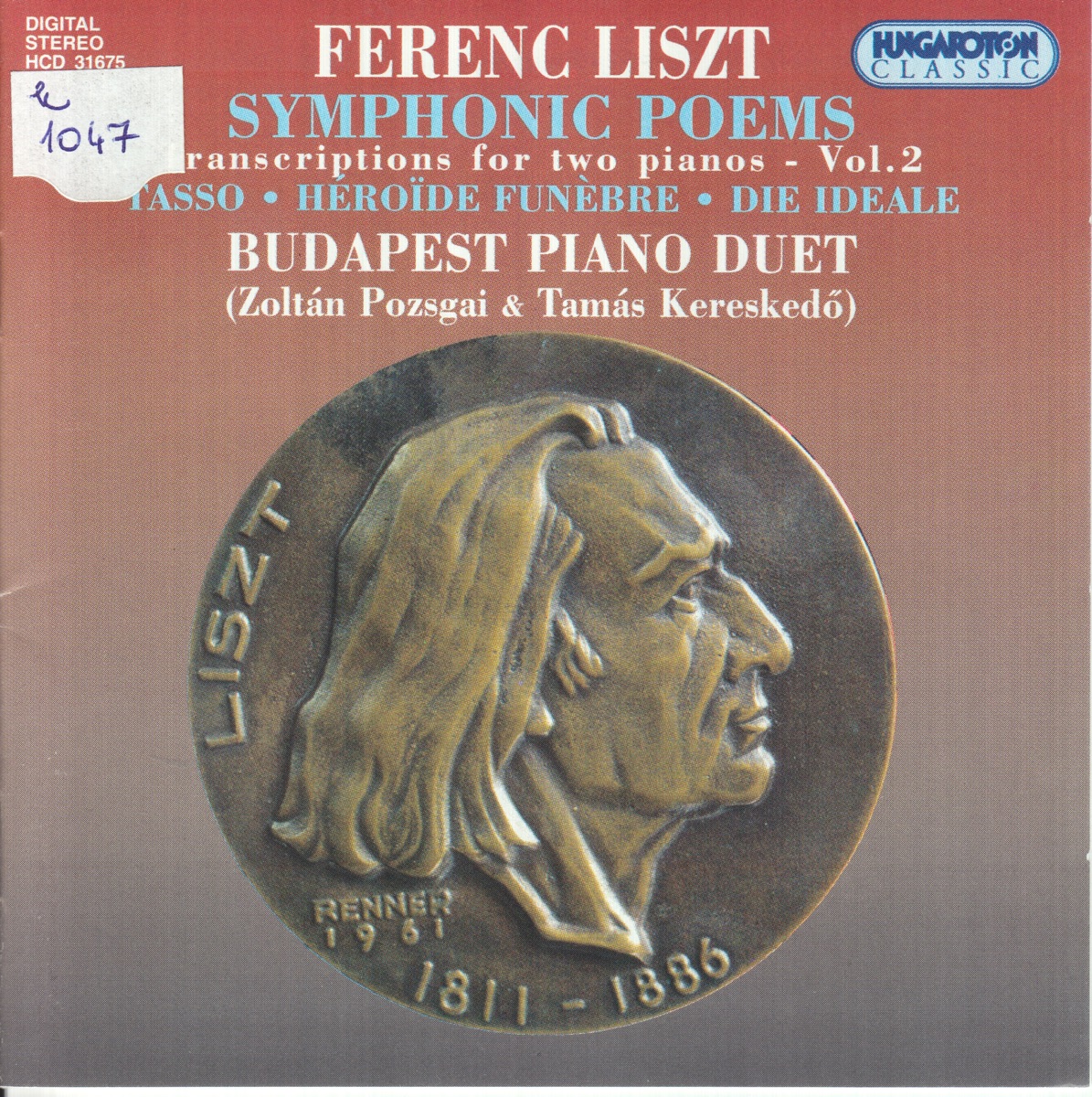 Transcriptions for two pianos Vol.2 by Budapest Piano Duet album cover