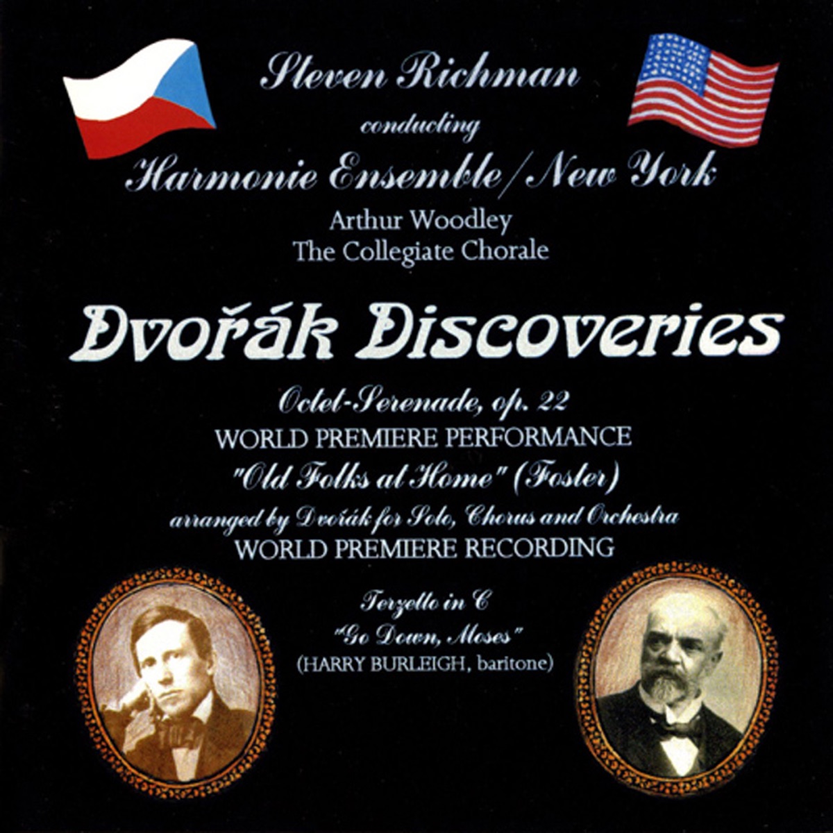Dvorak Discoveries by Harmonia Nova Orchestral Ensemble, Steven Richman, Scott Brubaker, Nardo Poy, Katsuko Esaki, Robert Yamins, Richard Rood, Gerald Robbins & Arthur Woodley album cover