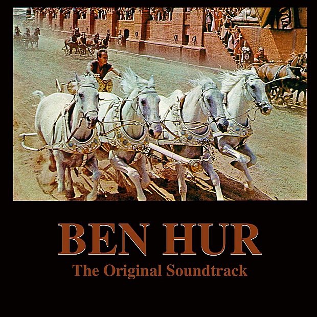 Ben Hur (The Original Soundtrack) by Rome Symphony Orchestra album cover
