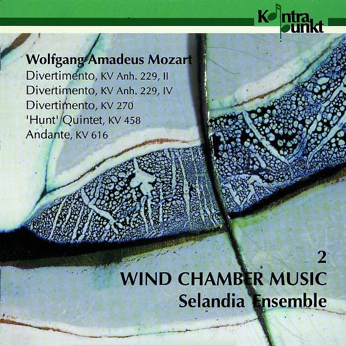 Mozart: Wind Chamber Music, Vol. 2 by Selandia Ensemble, Ingrid Holck & Bo Sand album cover