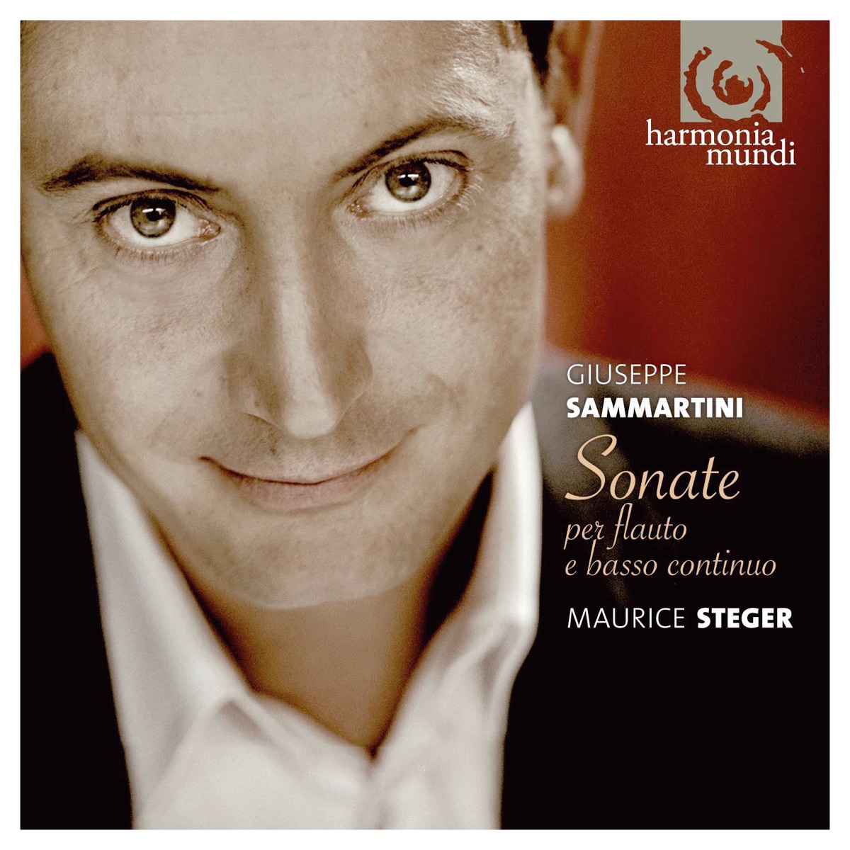 Sammartini: Sonatas for Recorder and Continuo by Maurice Steger album cover