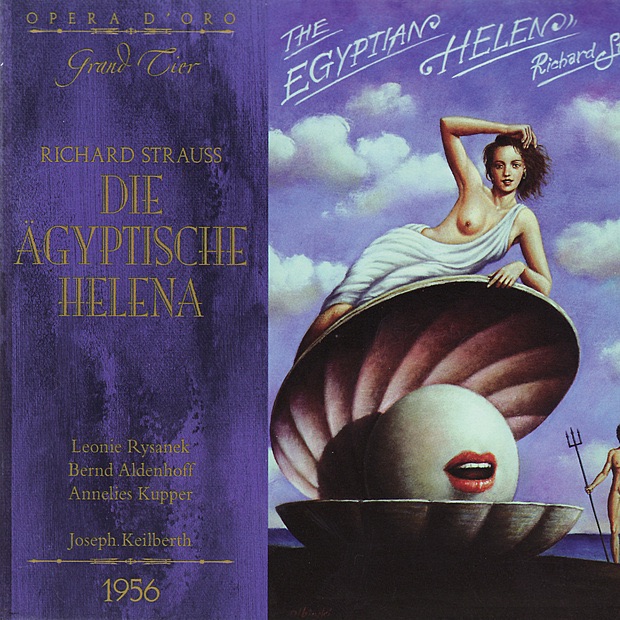 Strauss: Die Ägyptishce Helena by Annelies Kupper, Bernd Aldenhoff, Joseph Keilberth & Leonie Rysanek album cover