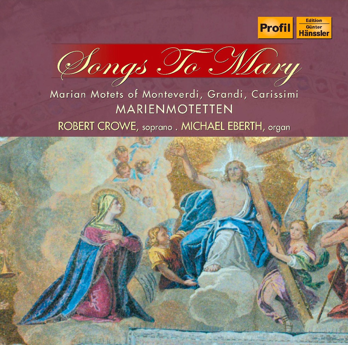 Songs to Mary by Robert Crowe album cover