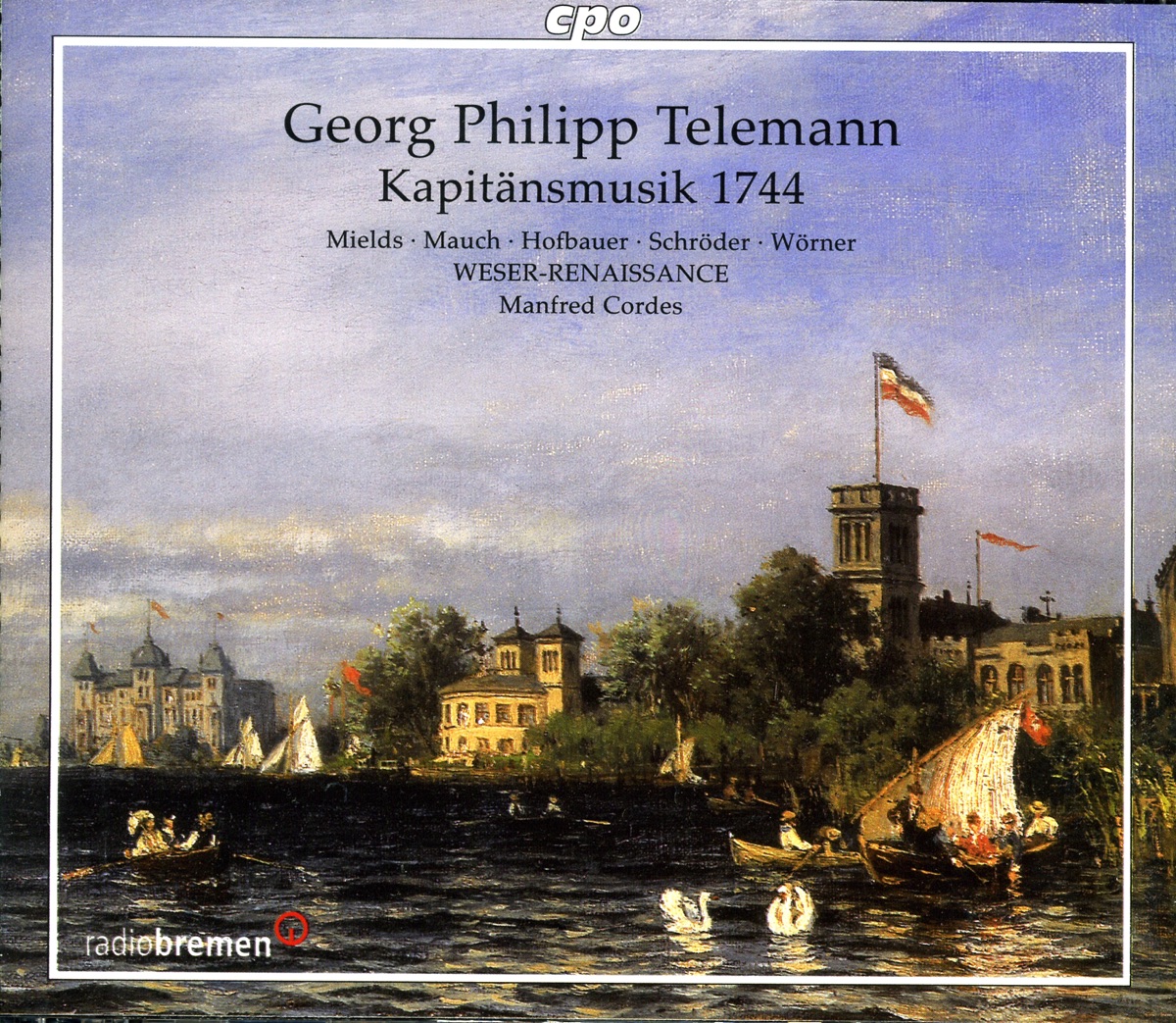 Telemann, G.P.: Vereint Euch, Ihr Burger, Und Singet Mit Freud - Freiheit! Gottin, Die Segen Und Friede Begleitet by Dorothee Mields, Monika Mauch, Manfred Cordes, Bremen Weser-Renaissance, Dominik Wörner, Ulrike Hofbauer & Immo Schroder album cover