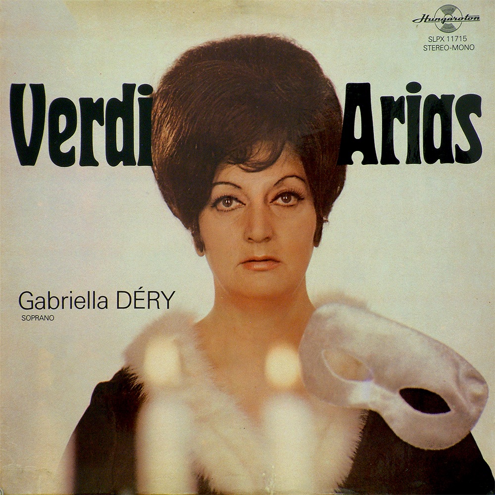 Déry Gabriella Verdi áriákat énekel I. by Gabriella Déry album cover
