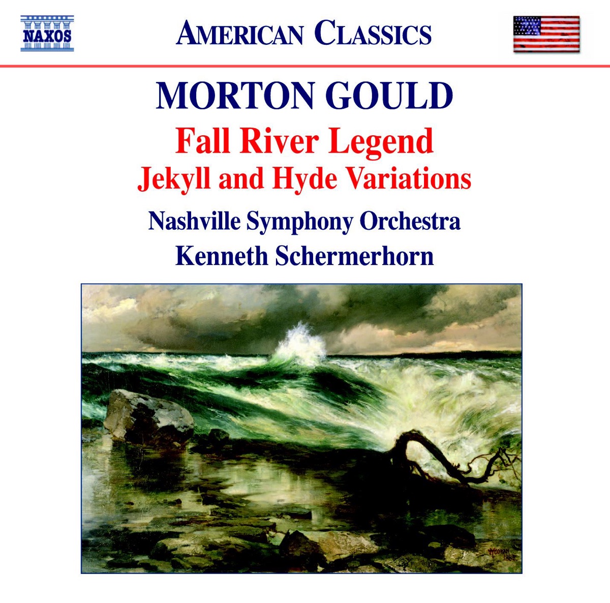 Gould: Fall River Legend by Kenneth Schermerhorn & Nashville Symphony album cover