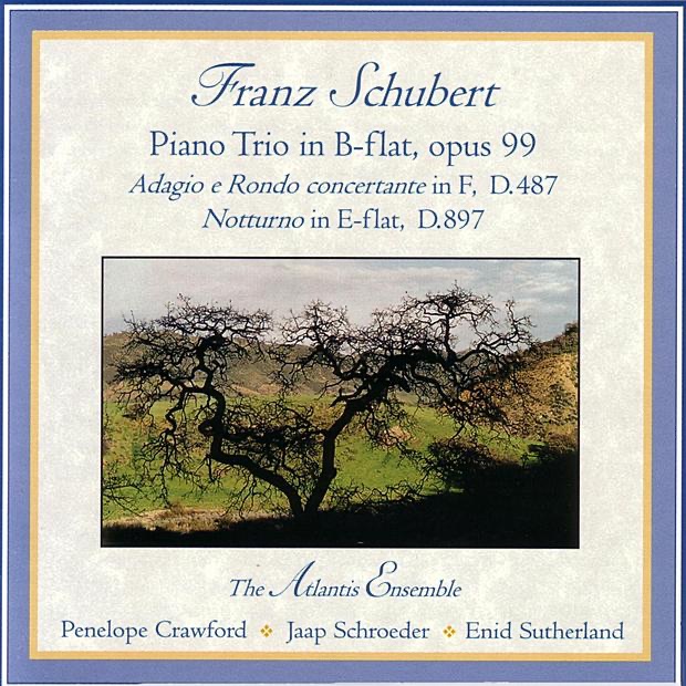 Schubert: Piano Trio by The Atlantis Ensemble album cover