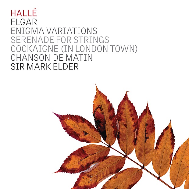 Elgar: Enigma Variations by Hallé & Sir Mark Elder album cover