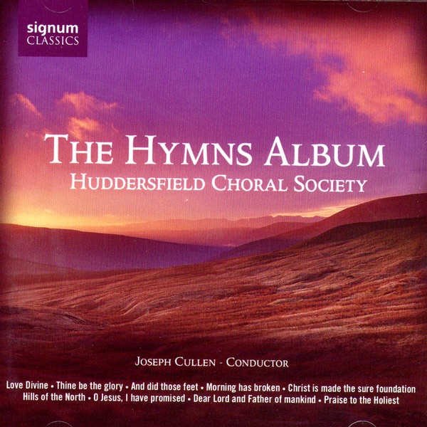 The Hymns Album by Huddersfield Choral Society album cover
