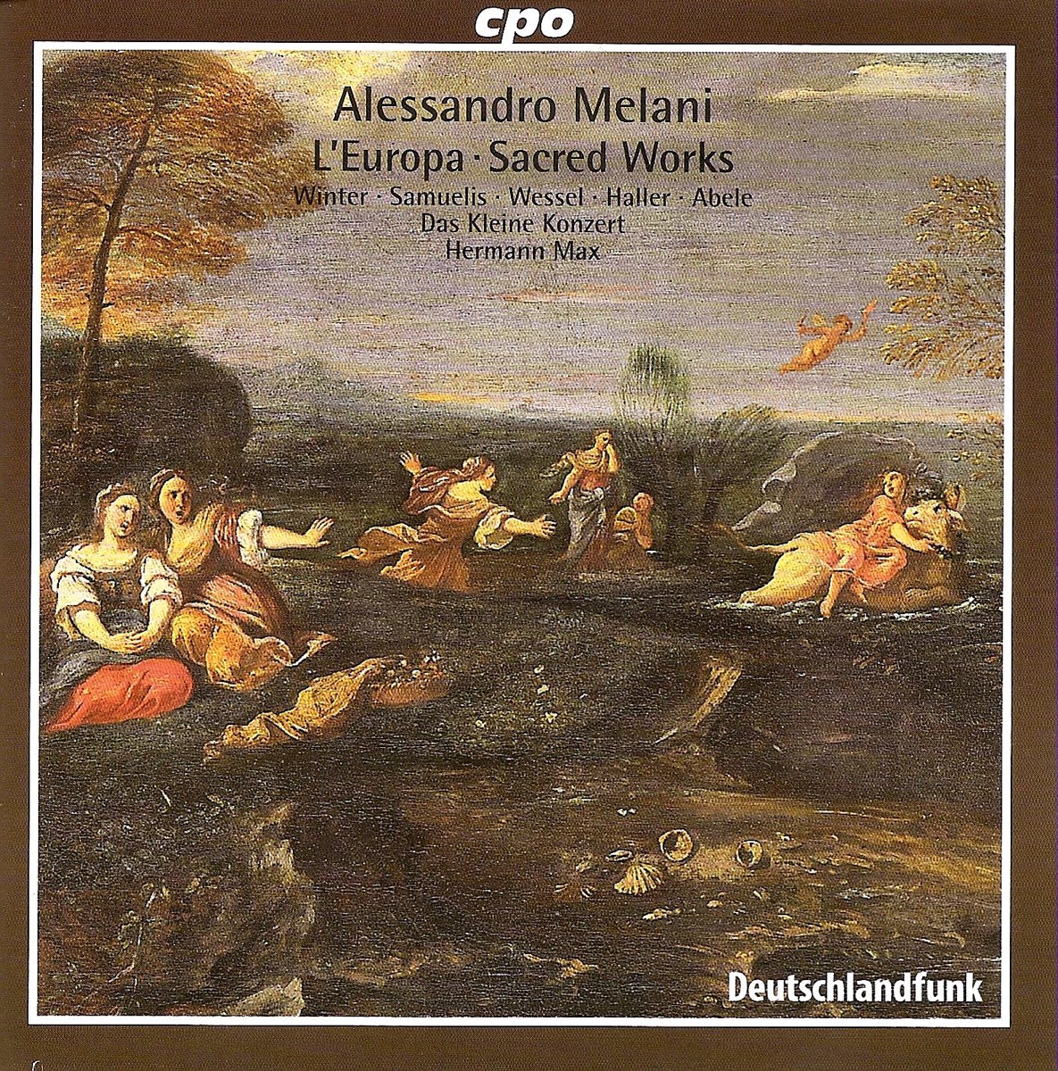 Melani: Europa (L') - Beatus Vir - Magnificat by Ekkehard Abele, Veronika Winter, Kai Wessel, Hermann Max, Das Kleine Konzert, Benoit Haller & Cornelia Samuelis album cover