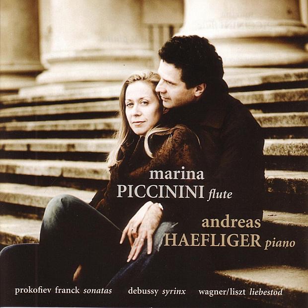Prokofiev & Franck: Sonatas - Debussy: Syrinx - Wagner/Liszt: Liebestod by Andreas Haefliger & Marina Piccinini album cover