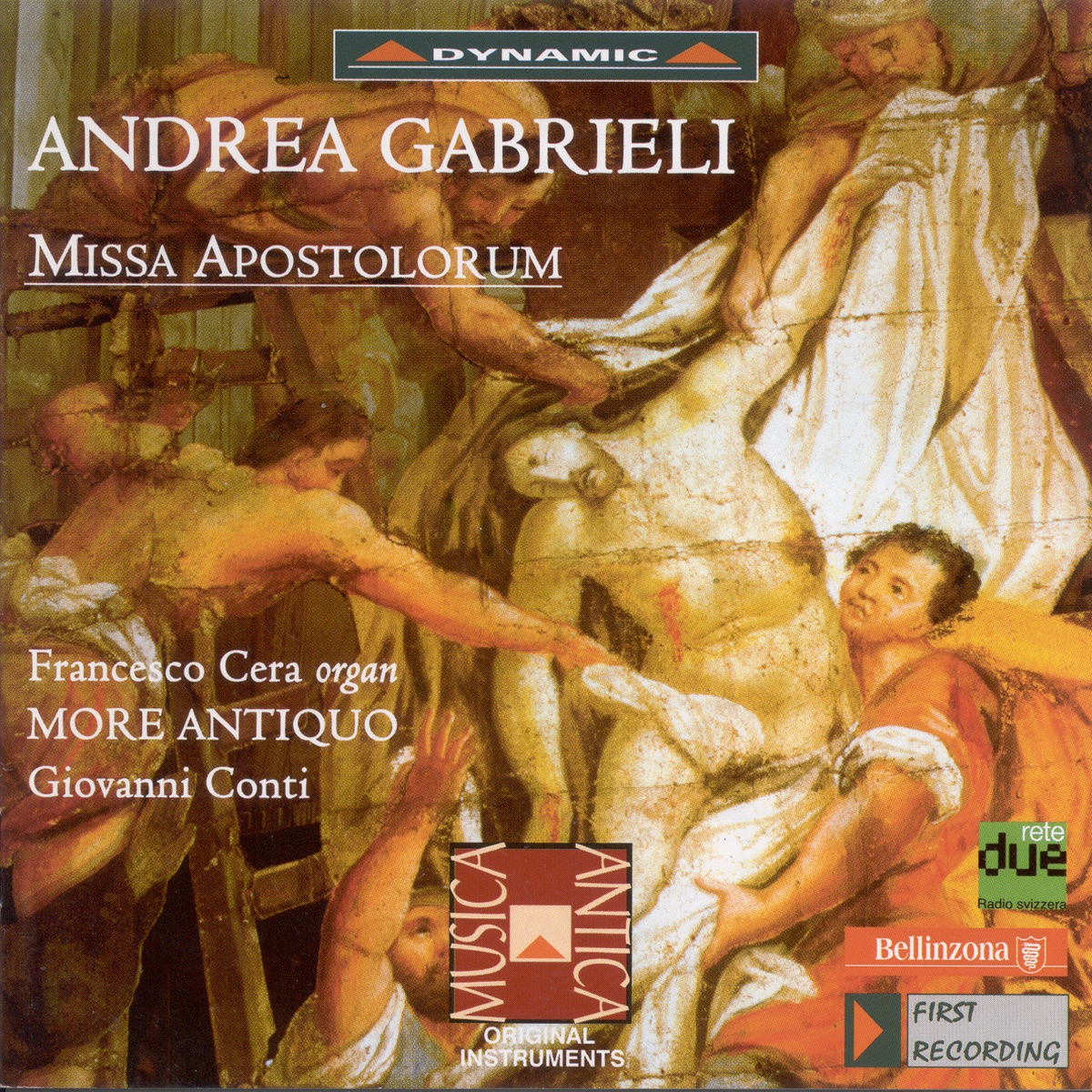 Gabrieli: Missa Apostolorum by Francesco Cera, More Antiquo & Giovanni Conti album cover