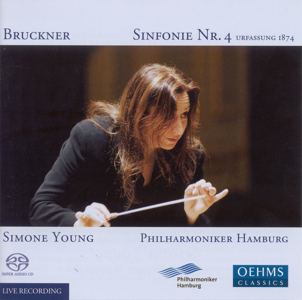 Bruckner: Symphony No. 4, "Romantic" by Hamburg Philharmonic State Orchestra & Simone Young album cover