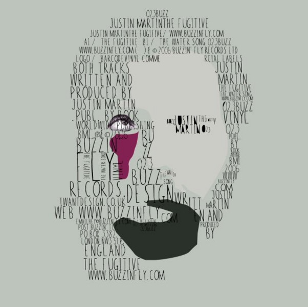 The Fugitive EP by Justin Martin album cover