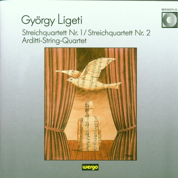 György Ligeti: Streichquartette 1 & 2 by Arditti String Quartet album cover