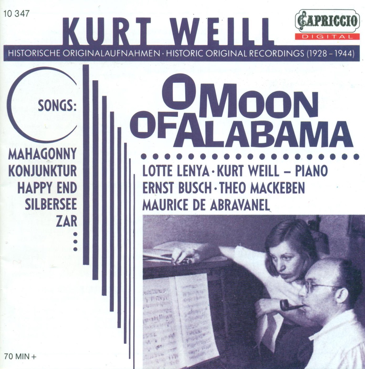Weil: Songs by Lotte Lenya & Kurt Weill album cover