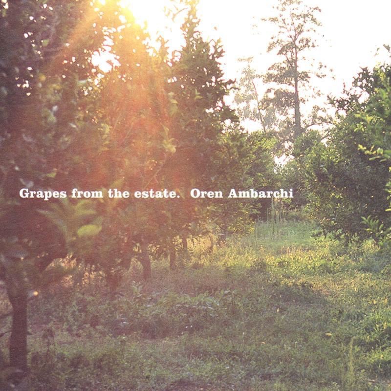 Grapes from the Estate by Oren Ambarchi album cover
