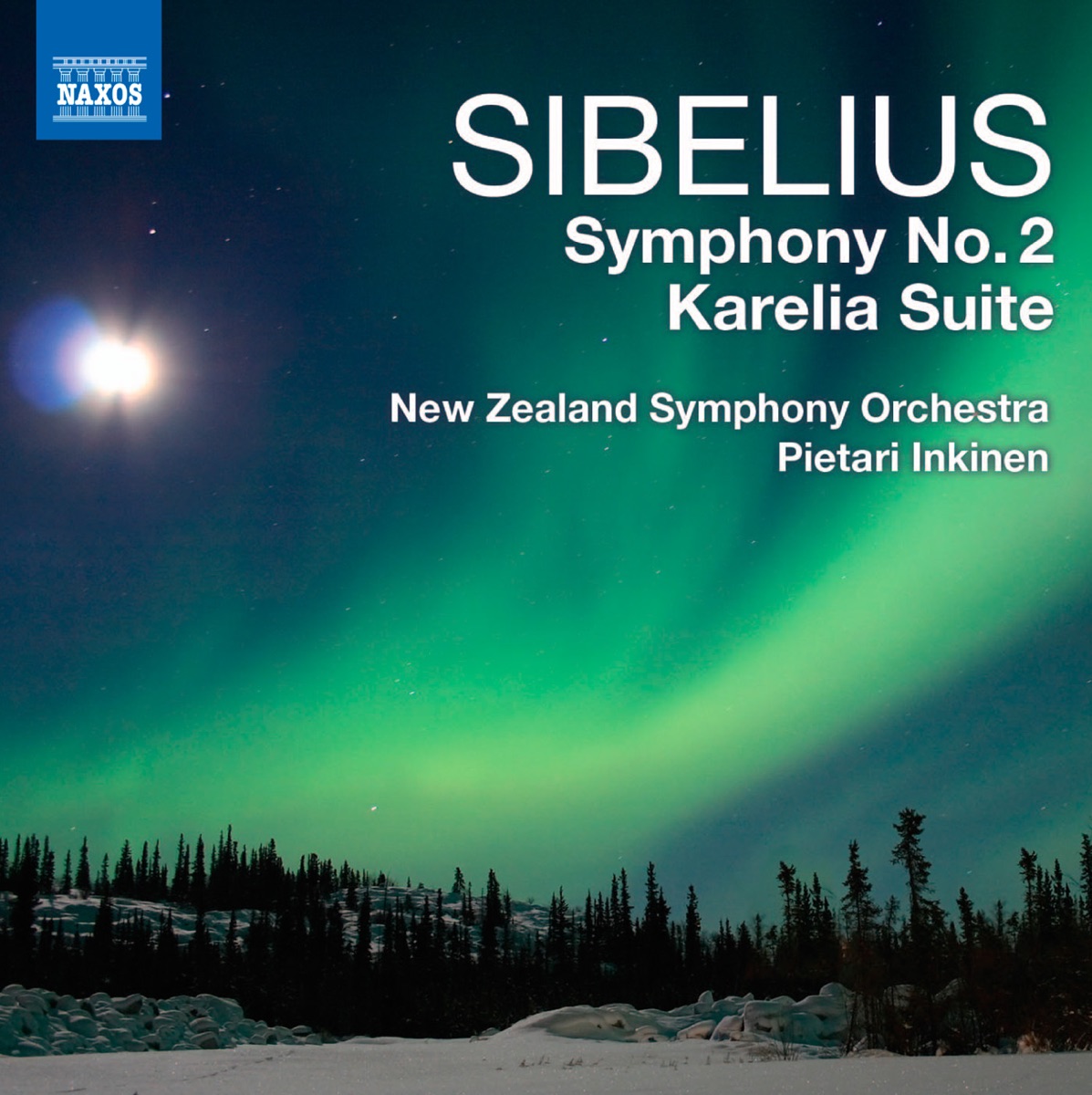 Sibelius: Symphony No. 2 - Karelia Suite by Pietari Inkinen & New Zealand Symphony Orchestra album cover