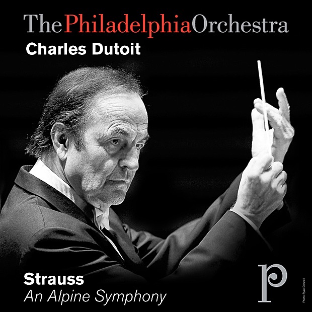 Strauss: An Alpine Symphony by The Philadelphia Orchestra & Charles Dutoit album cover