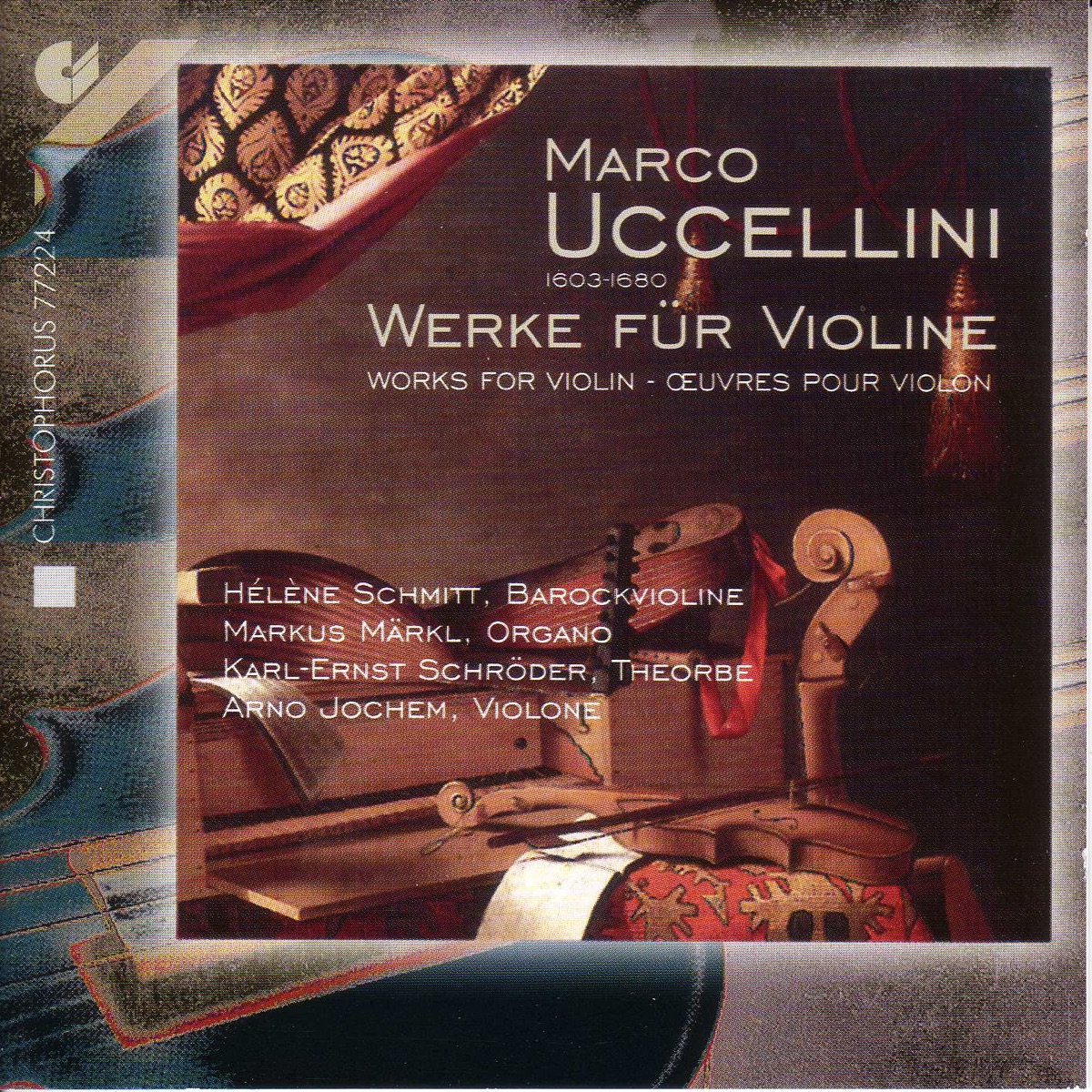 Uccellini: Violin Music by Karl-Ernst Schroder, Hélène Schmitt, Arno Jochem & Markus Märkl album cover