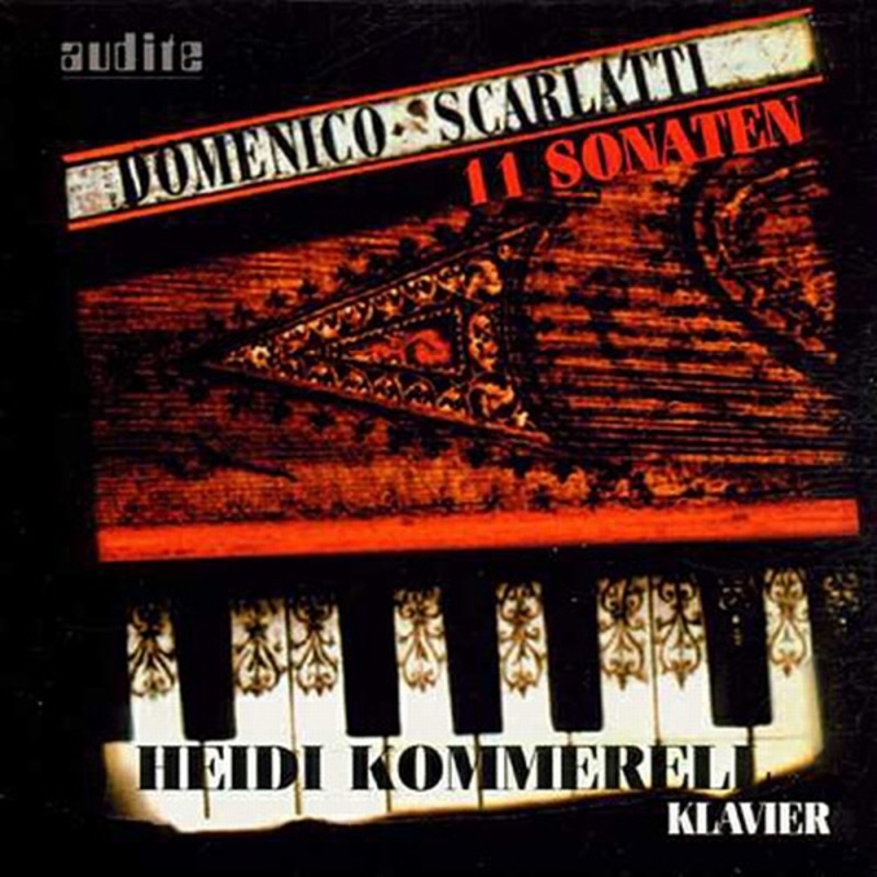 D. Scarlatti: 11 Sonatas (Heidi Kommerell) by Heidi Kommerell album cover
