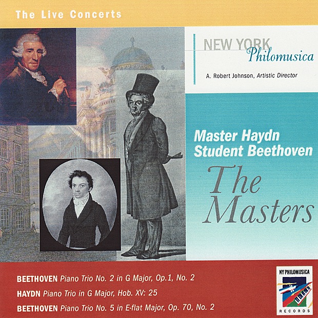 The Masters by New York Philomusica, Jerome Lowenthal, Naoko Tanaka & Gregory Hesselink album cover