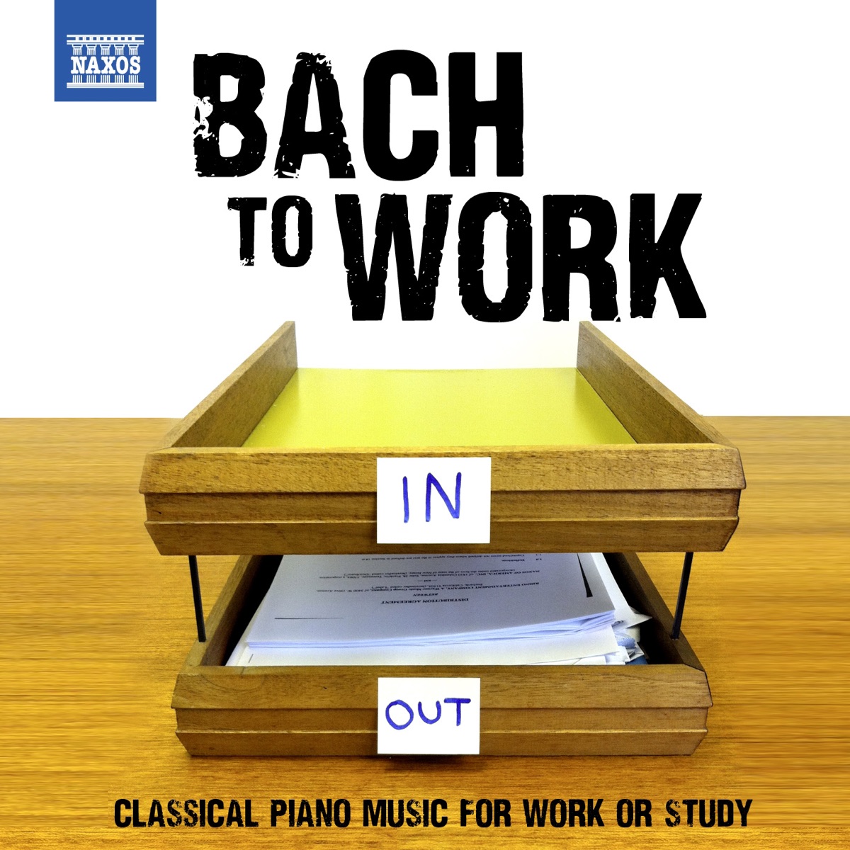 Bach to Work - Classical Piano Music for Work or Study by János Sebestyén, Jenő Jandó & Wolfgang Rübsam album cover