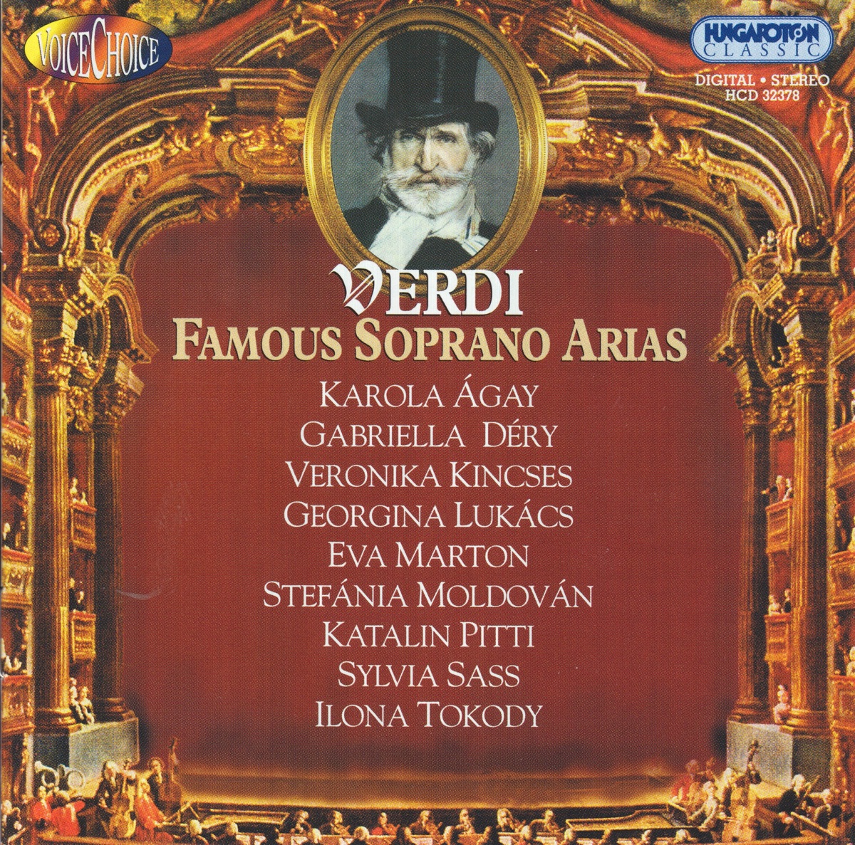Famous Soprano Arias by Karola Agay, Gabriella Déry, Veronika Kincses, Georgina LUKÁCS, Eva Marton, Stefánia Moldován, Katalin Pitti, Sylvia Sass & Ilona Tokody album cover