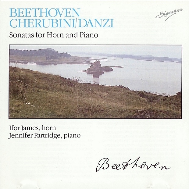Horn Sonatas by Ifor James & Jennifer Partridge album cover