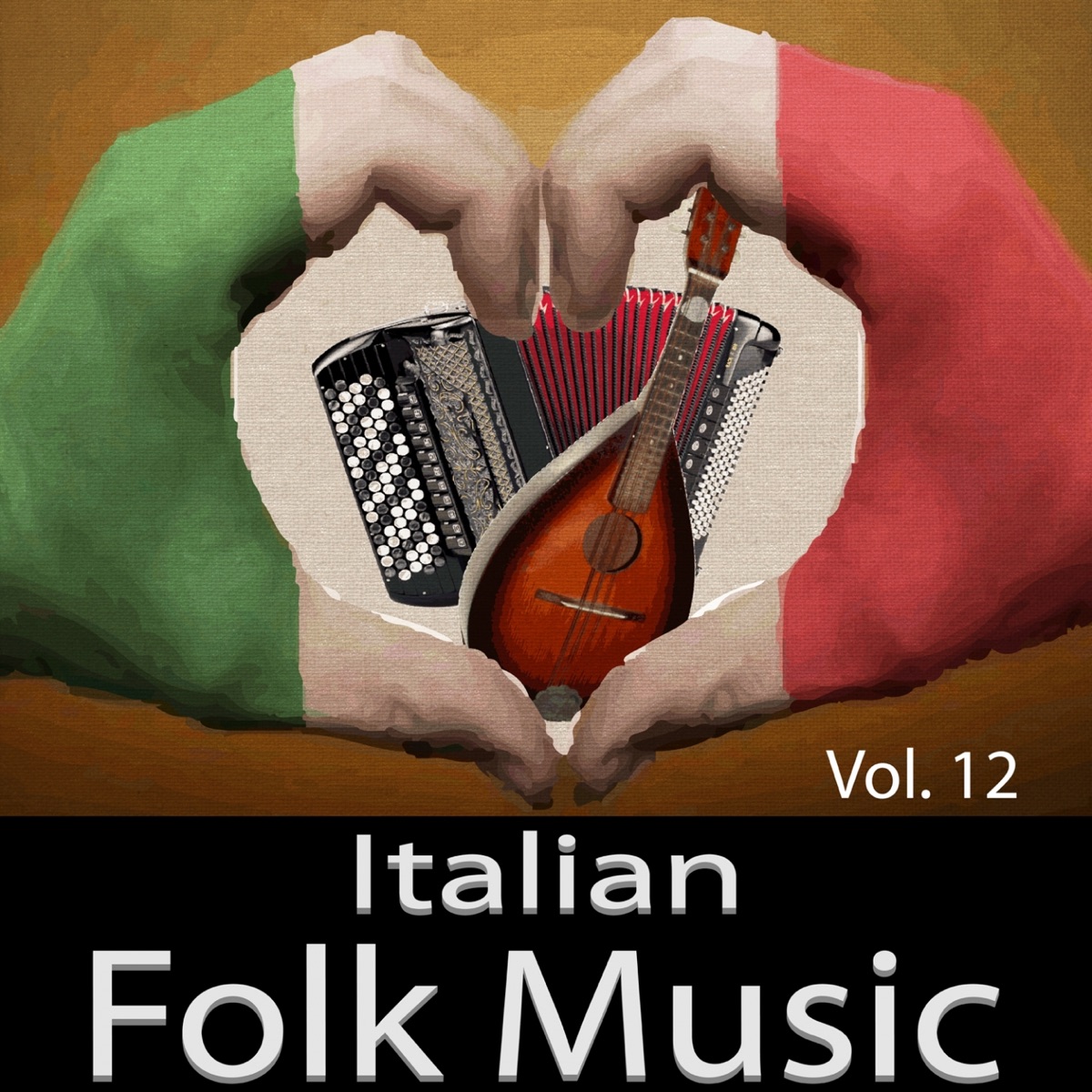 Italian Folk Music, Vol. 12 by Traditional album cover