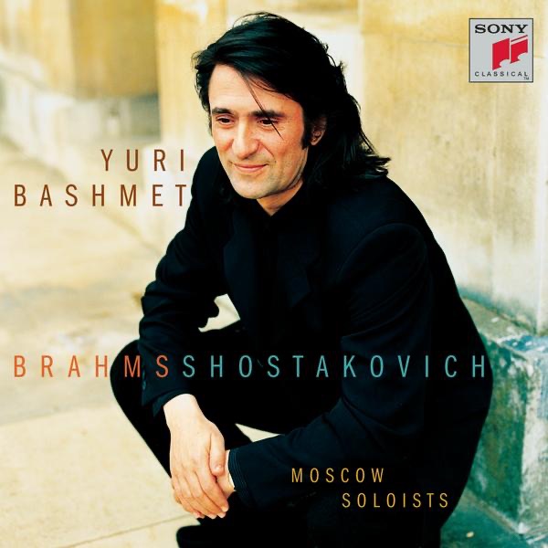 Yuri Bashmet: Brahms and Shostakovich by Yuri Bashmet, David Mottley & Moscow Soloists album cover