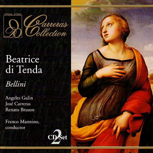 Bellini: Beatrice di Tenda by RAI Orchestra, RAI Chorus & Franco Mannino album cover