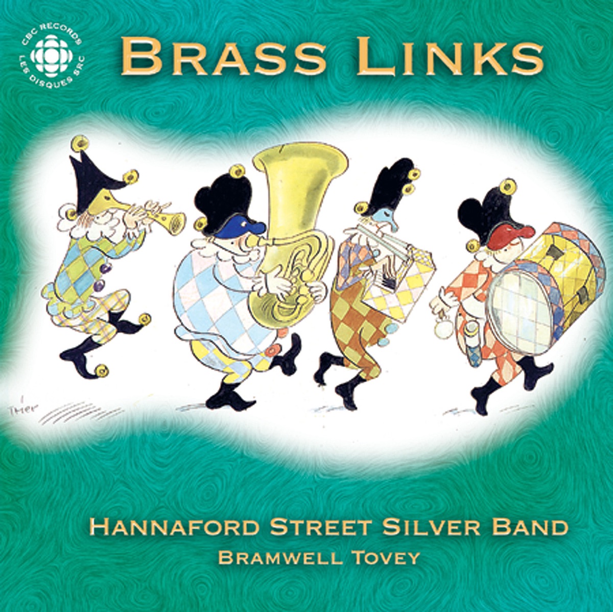 Brass Links by Bramwell Tovey, Hannaford Street Silver Band, Julia Seager & Stephen Clarke album cover