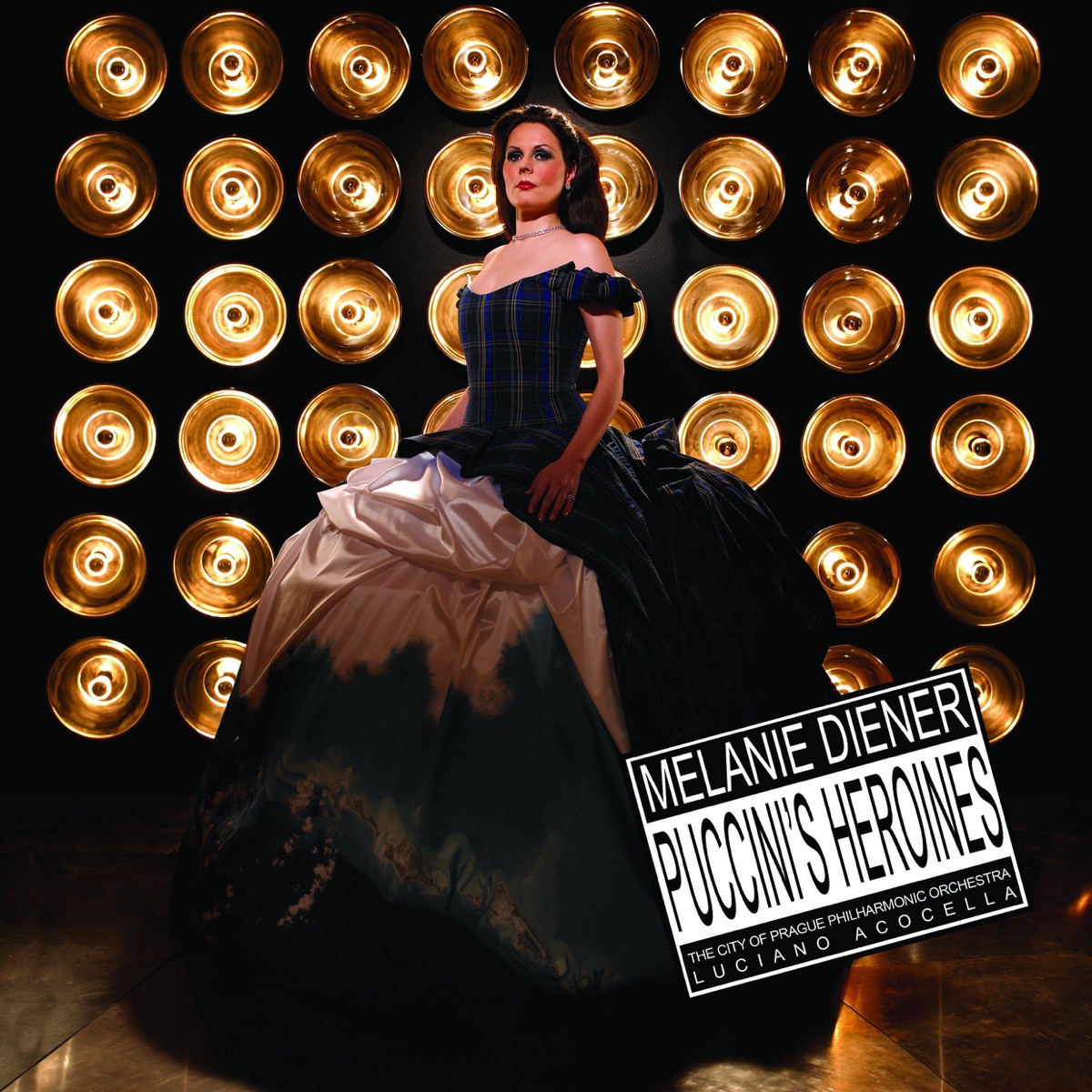 Diener: Puccini Arias by The City of Prague Philharmonic Orchestra, Luciano Acocella & Melanie Diener album cover