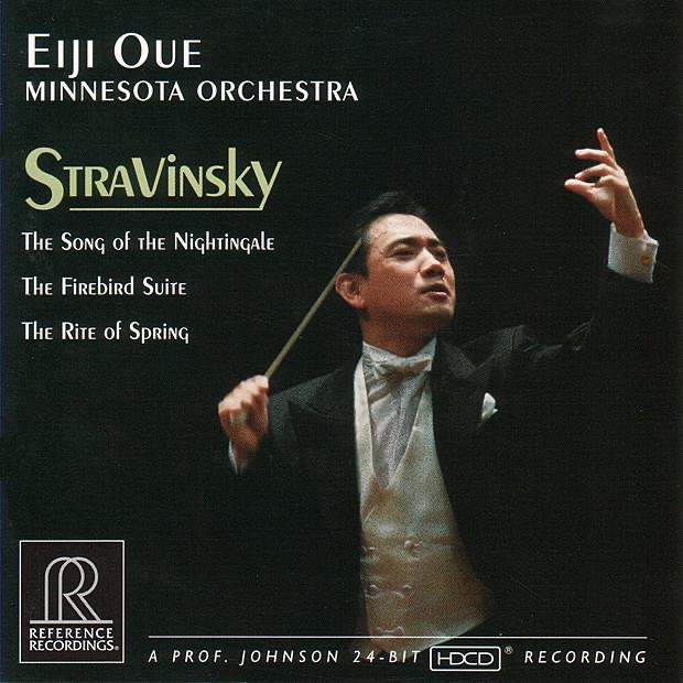 Stravinsky: The Rite of Spring by Eiji Oue & Minnesota Orchestra album cover