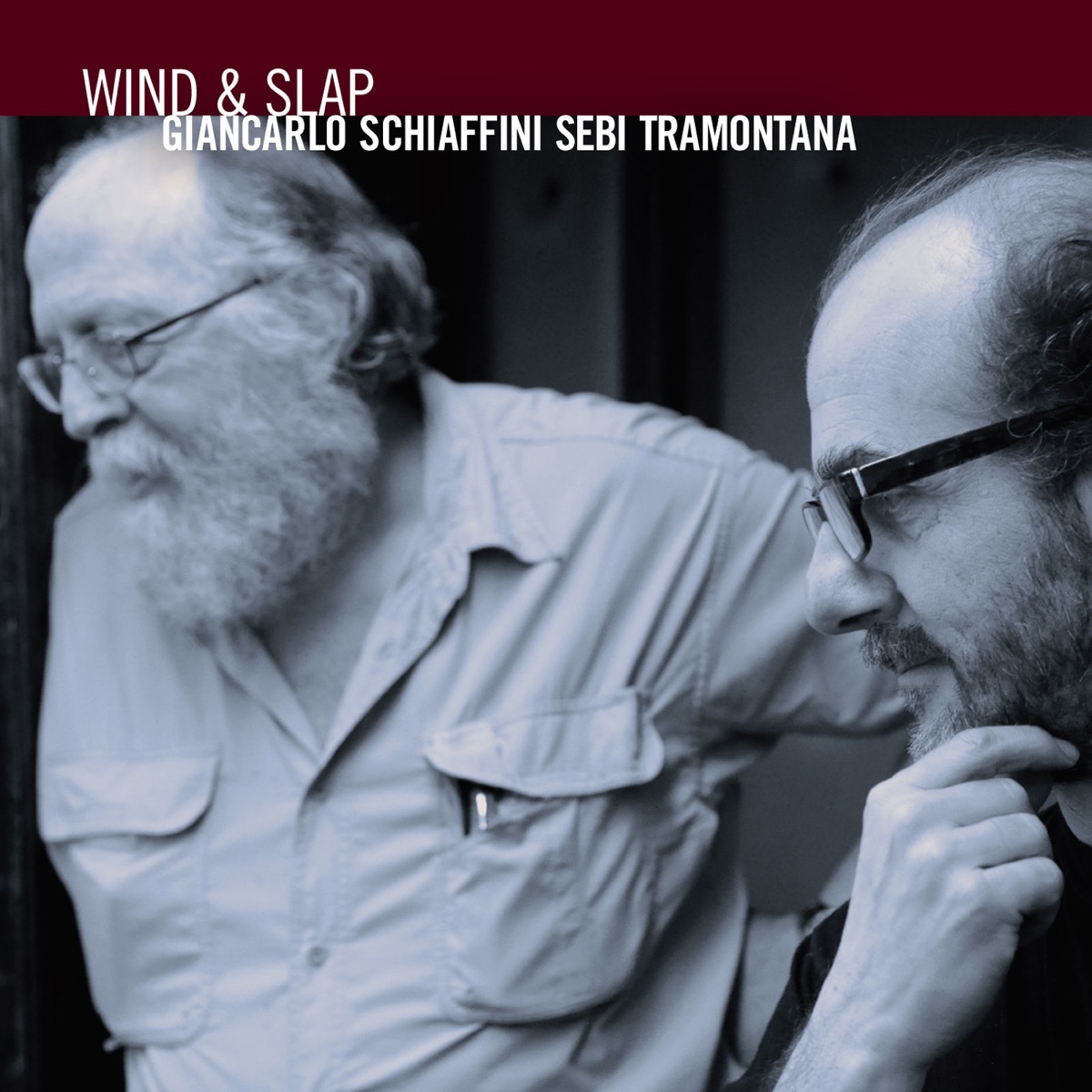 Wind & Slap by Giancarlo Schiaffini & Sebi Tramontana album cover