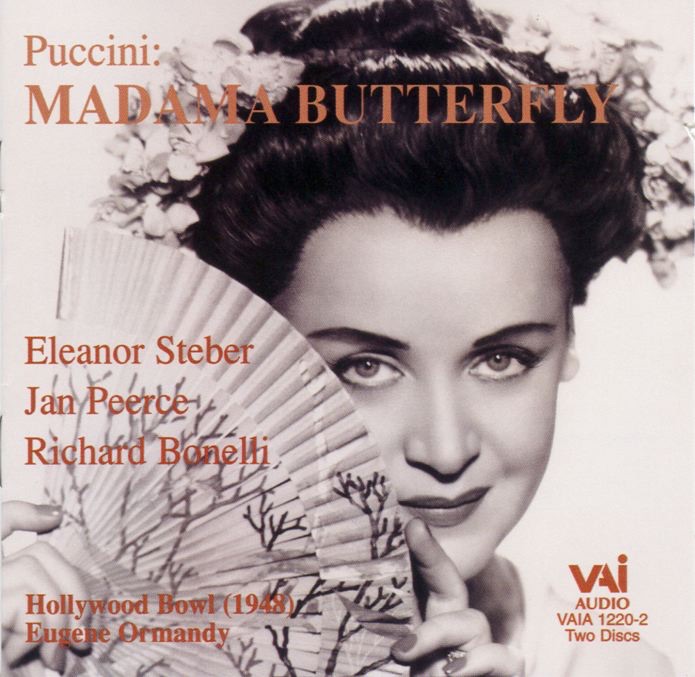 Puccini: Madame Butterfly (Historic 1948 Hollywood Bowl Performance With Steber and Peerce) by Eleanor Steber & Jan Peerce album cover