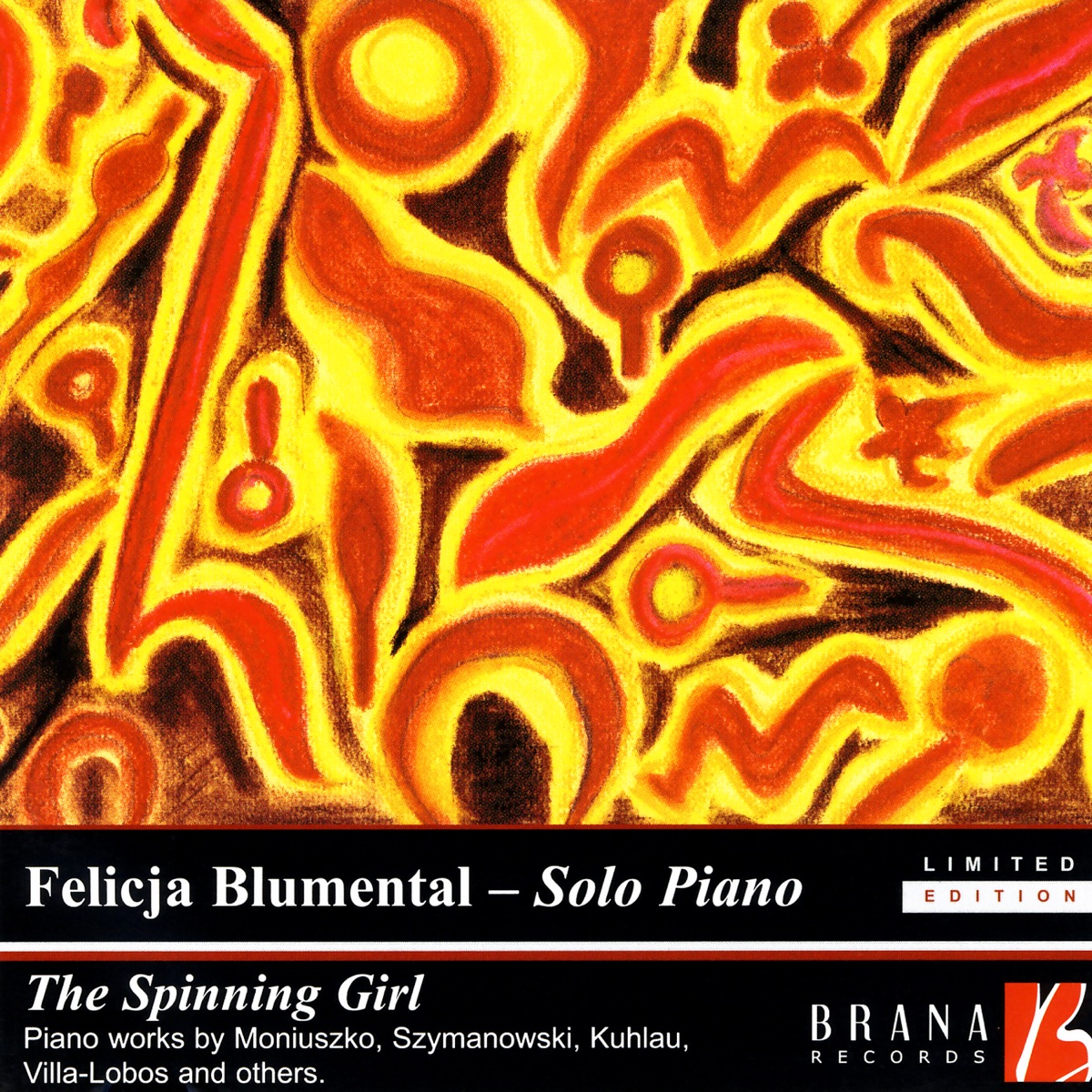 The Spinning Girl by Felicja Blumental album cover