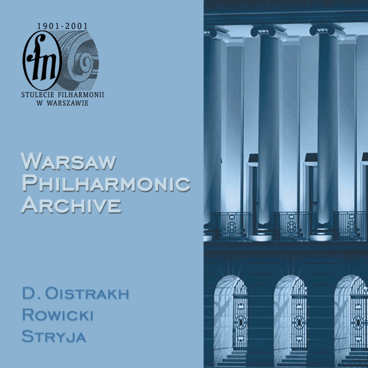 Szymanowski, K.: Violin Concerto No. 1 - Brahms, J.: Violin Concerto, Op. 77 by David Oistrakh, Karol Stryja, Warsaw Philharmonic Orchestra & Witold Rowicki album cover