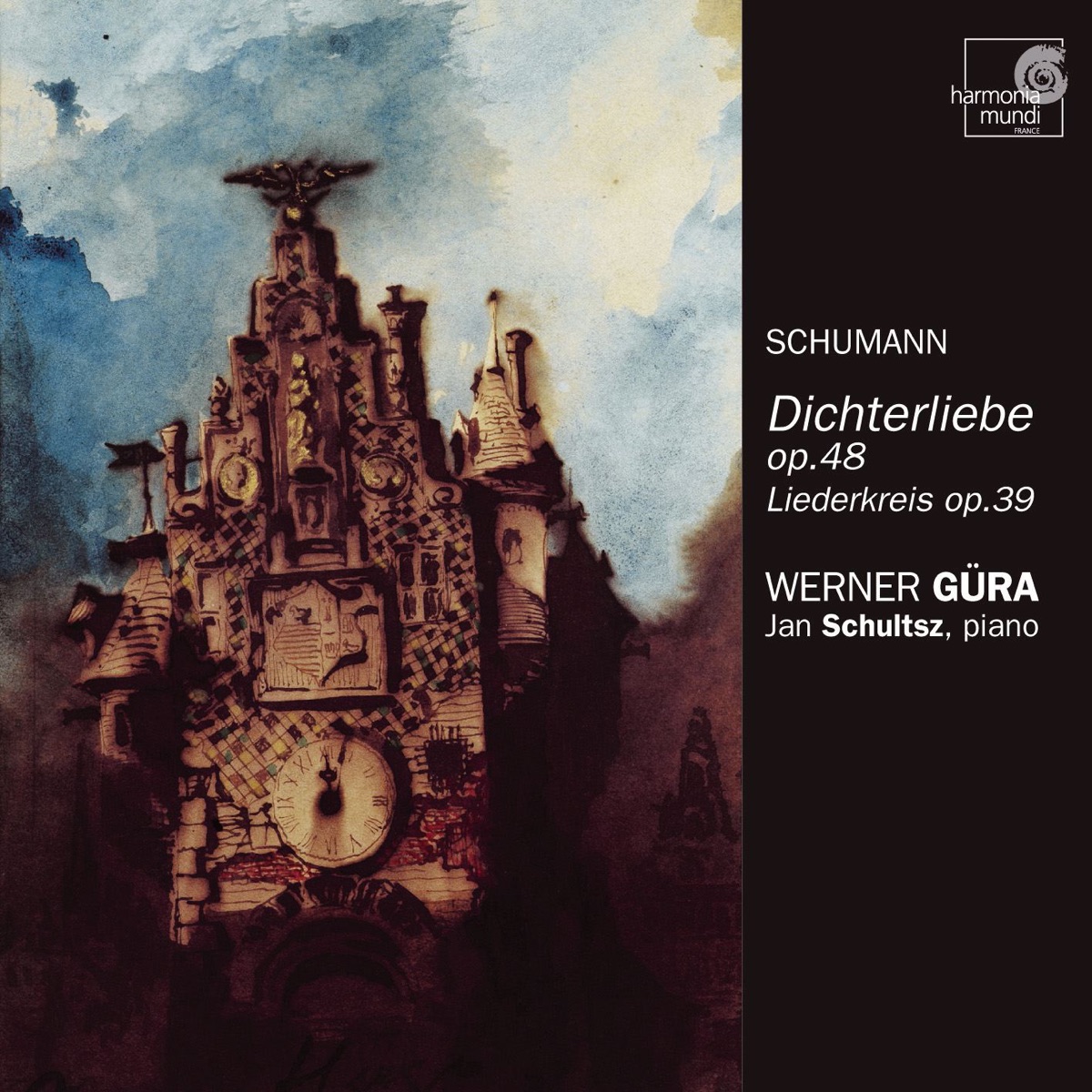 Schumann: Dichterliebe by Jan Schultsz & Werner Güra album cover