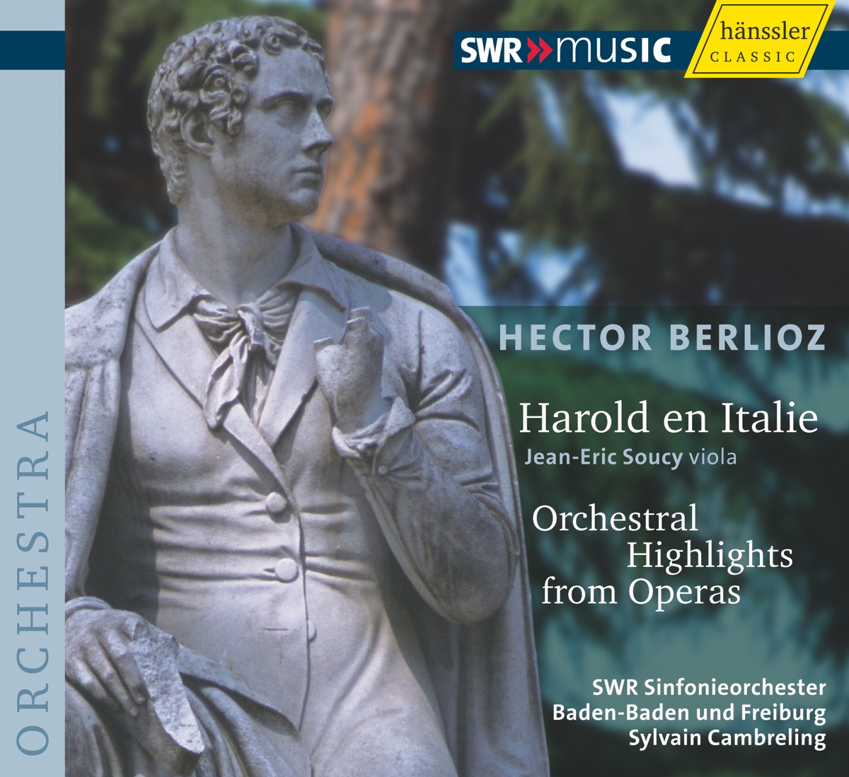 Berlioz, H.: Harold en Italie - la Damnation de Faust by Sylvain Cambreling, South West German Radio Symphony Orchestra & Jean-Eric Soucy album cover