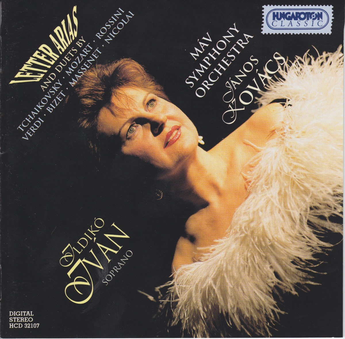 Letter Arias and Duets by Ildikó Iván, MÁV Symphony Orchestra & János Kovács album cover