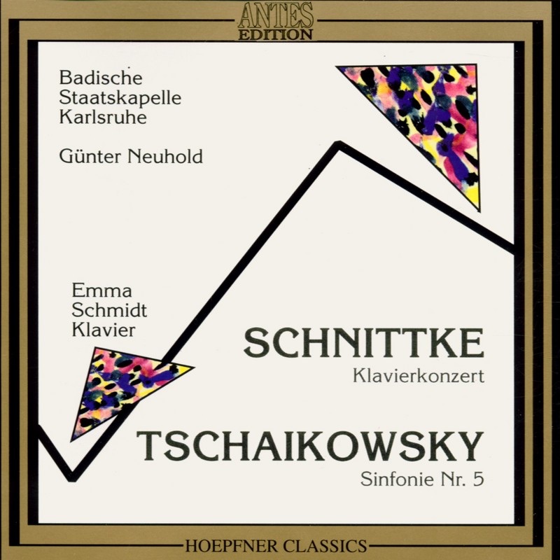 Schnittke, Tschaikowski by Badische Staatskapelle, Emma Schmidt & Guenter Neuhold album cover