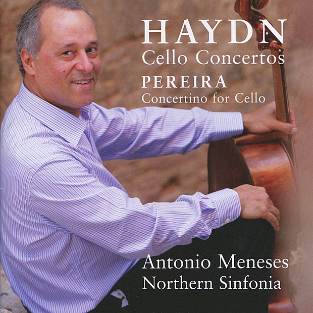 Haydn: Cello Concertos - Pereira: Concertino for Cello by Antonio Meneses & Northern Sinfonia album cover