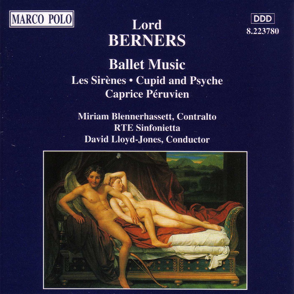 Berners: Sirenes (Les) - Cupid and Psyche by Miriam Blennerhasset, David Lloyd-Jones & RTÉ Sinfonietta album cover