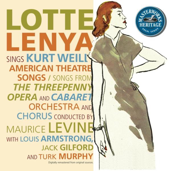 Lotte Lenya: American Theater Songs by Lotte Lenya album cover