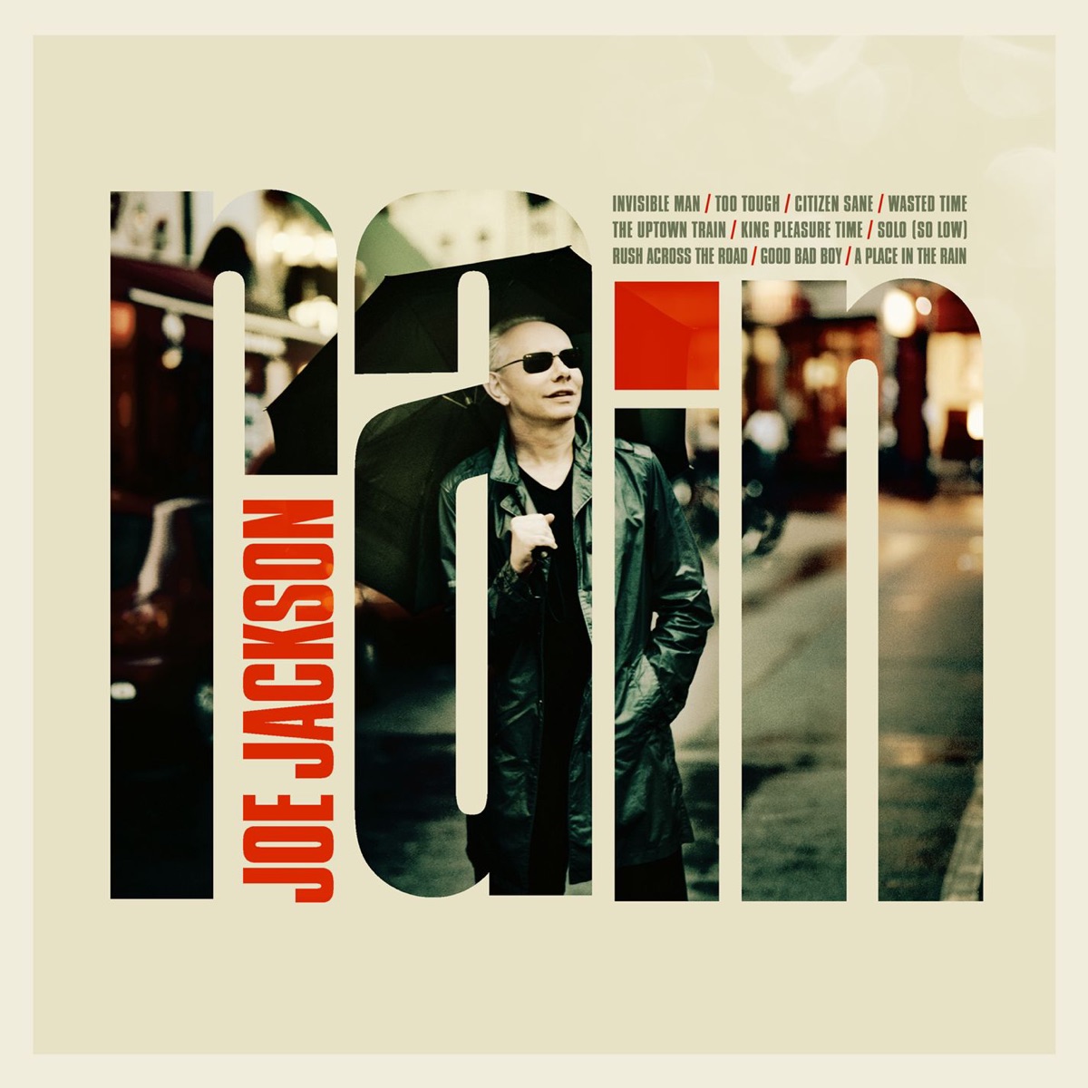 Rain by Joe Jackson album cover